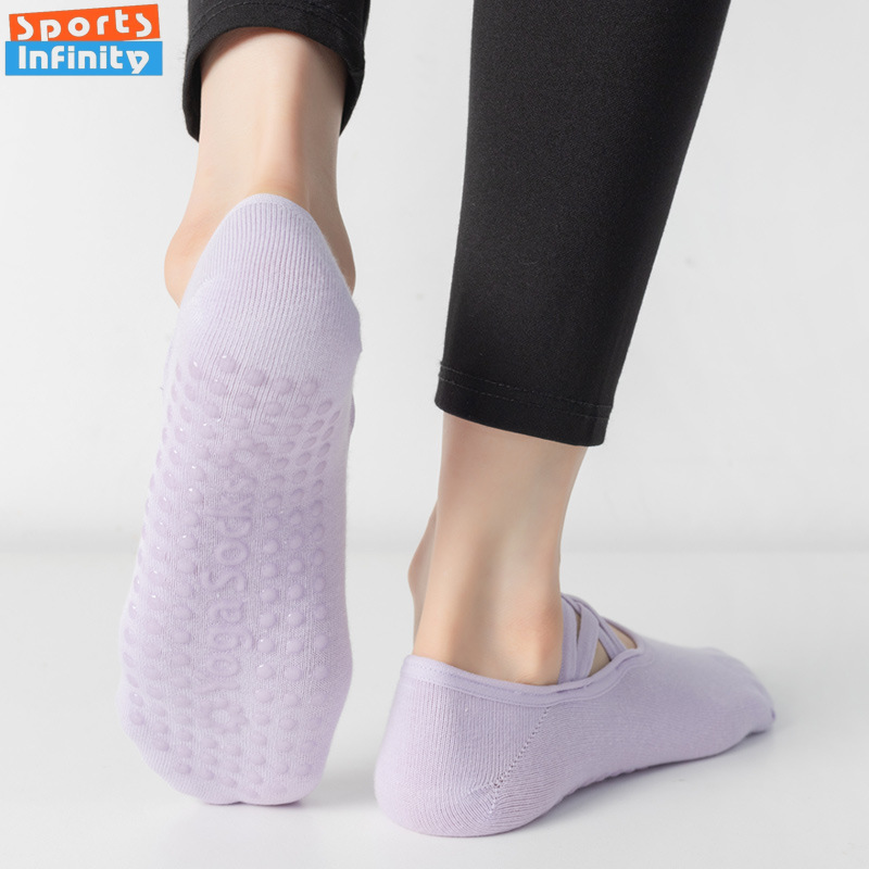 Fashion Cross Straps Backless  - Grip Sock Yoga recensie en prijs