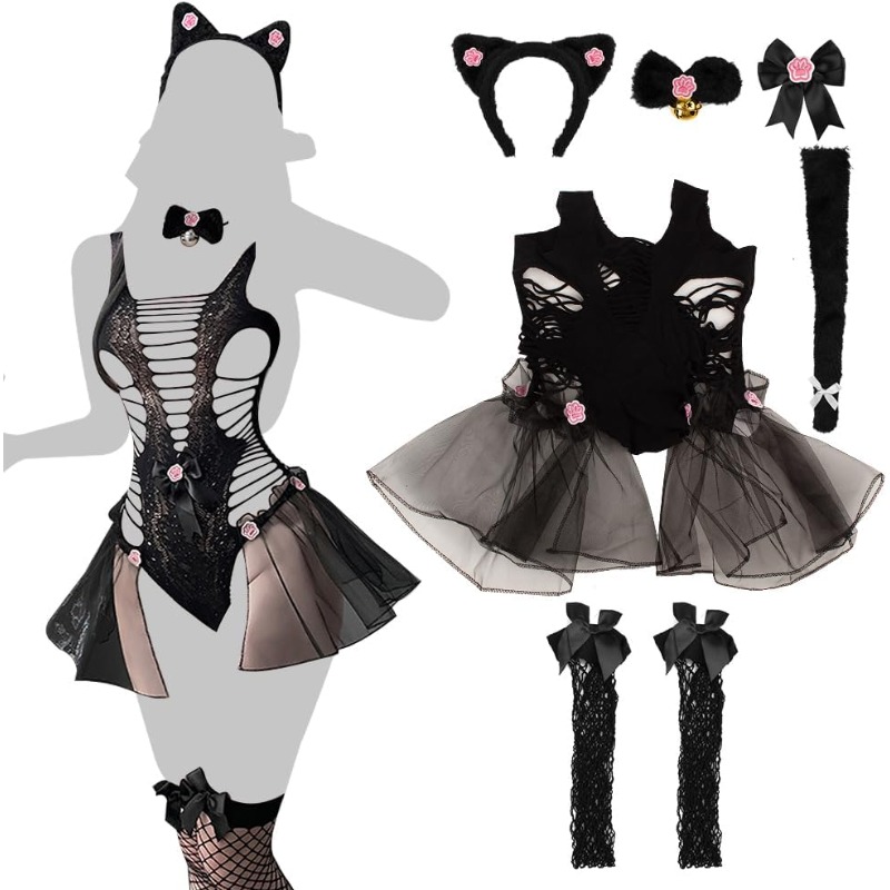 Women Sexy Lingerie Cosplay Ca - Fishnet Stocking Women recensie en prijs