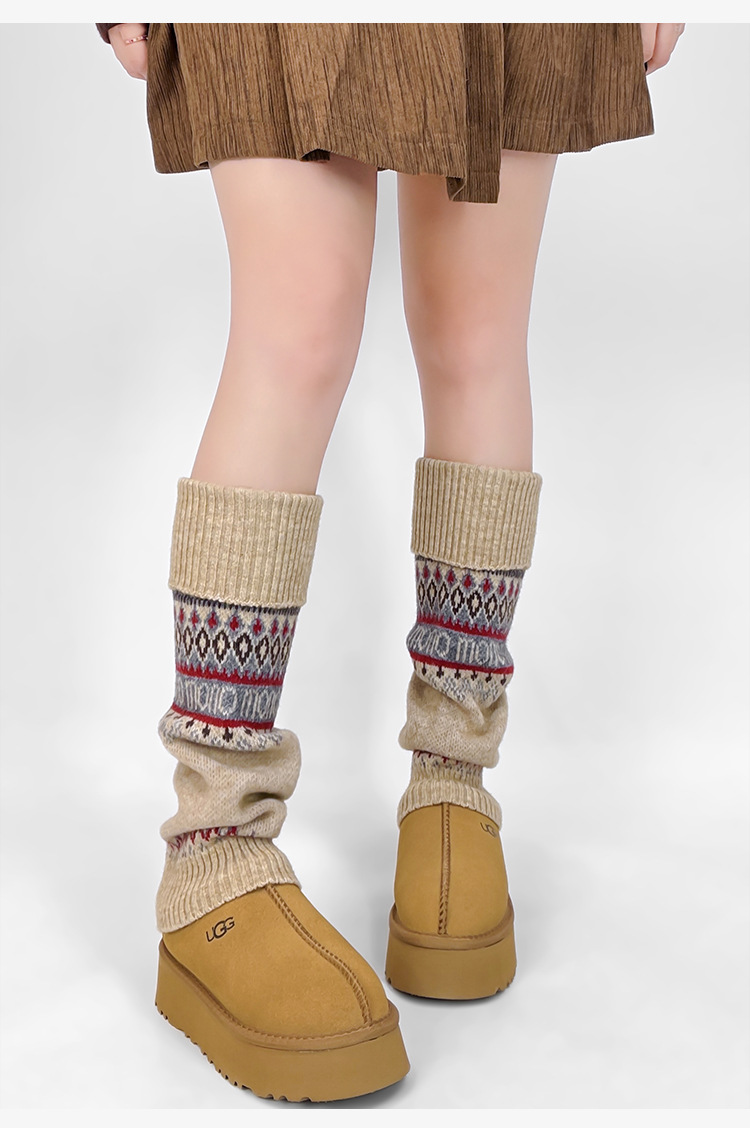 New Women's Knitted Leg Warmer - Boot Sock Slouchy recensie en prijs