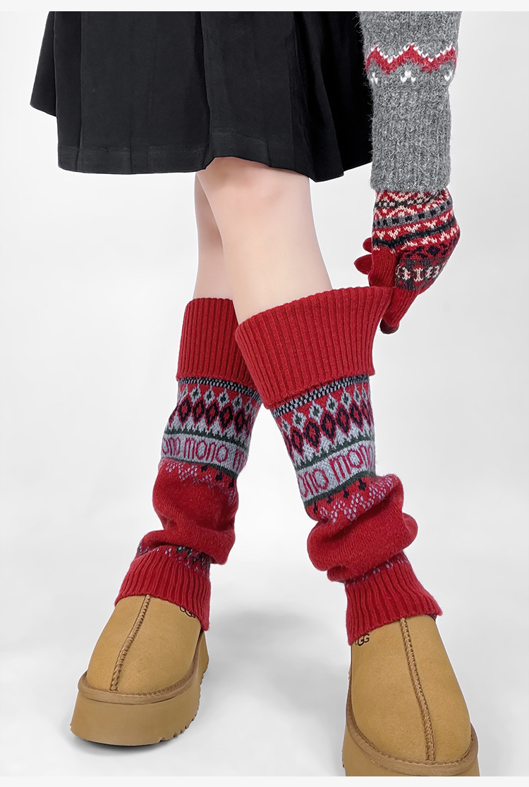 New Women's Knitted Leg Warmer - Boot Sock Slouchy recensie en prijs