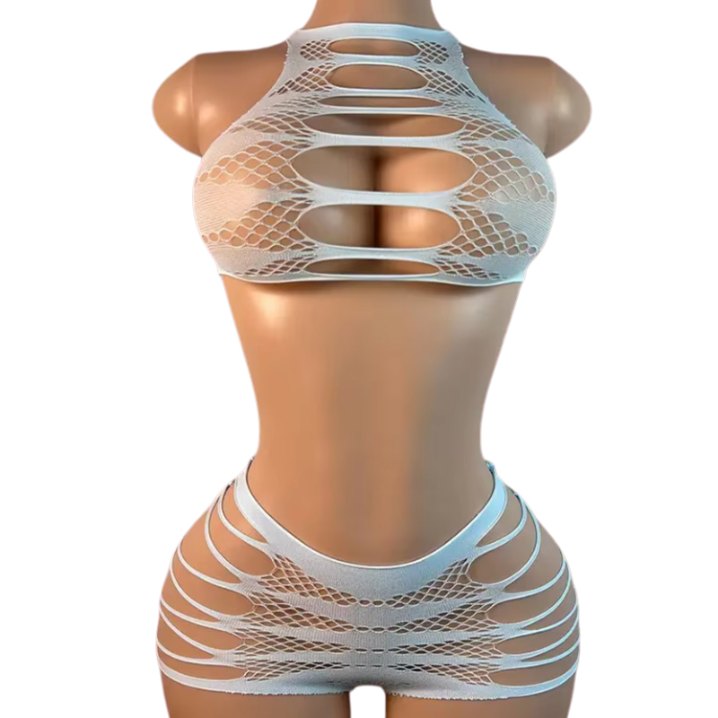 Sexy Lingerie +Panties Hollow  - Fishnet Stocking Women recensie en prijs