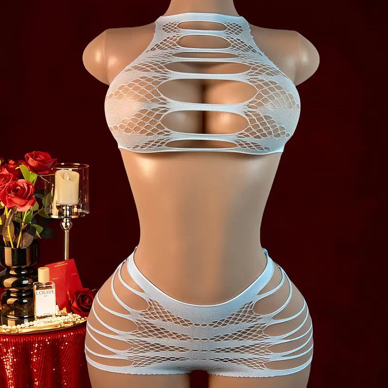 Sexy Lingerie +Panties Hollow  - Fishnet Stocking Women recensie en prijs