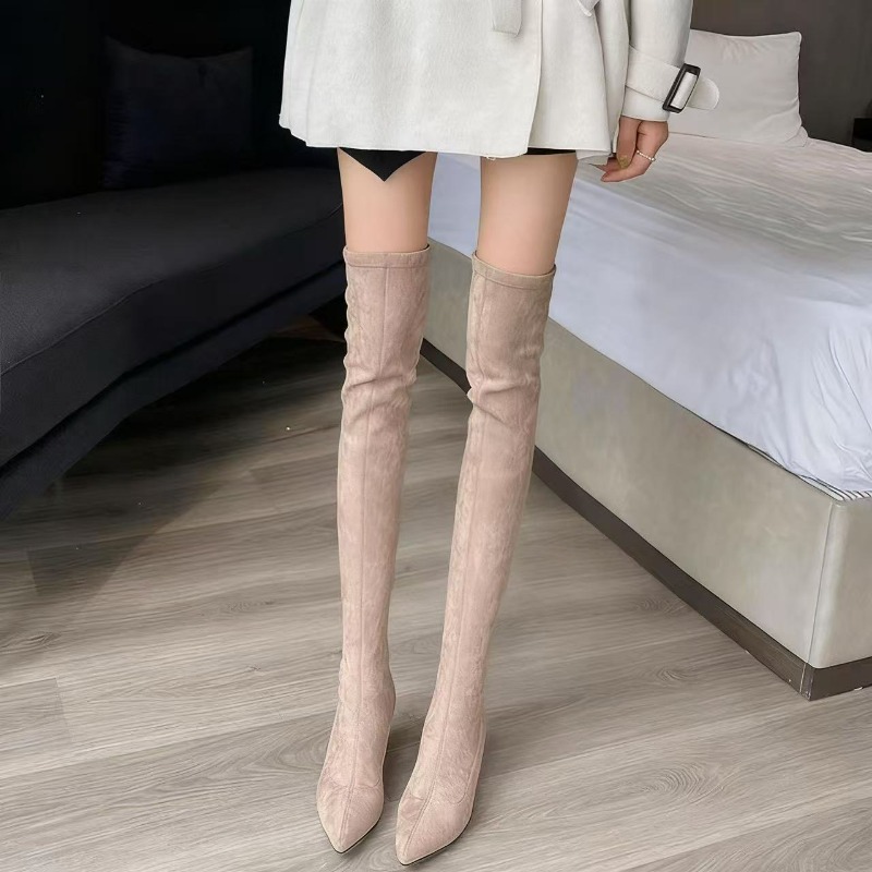 Sexy Women's Boots Pointed Toe - Knee High Sock Women recensie en prijs