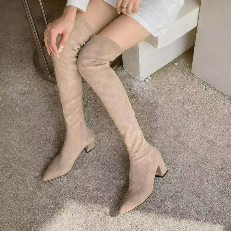 Sexy Women's Boots Pointed Toe - Knee High Sock Women recensie en prijs