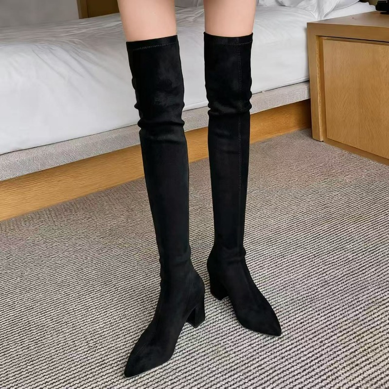 Sexy Women's Boots Pointed Toe - Knee High Sock Women recensie en prijs