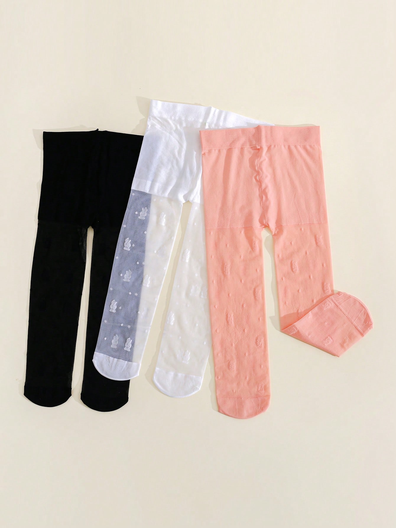 3Pack Toddler Girl Rabbit Prin - Tights Pantyhose Sheer recensie en prijs