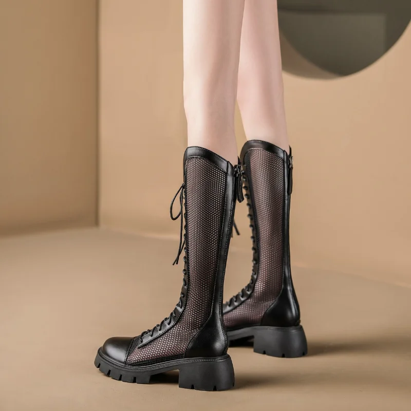 Women Summer Knee-high Mesh Hi - Knee High Sock Women recensie en prijs