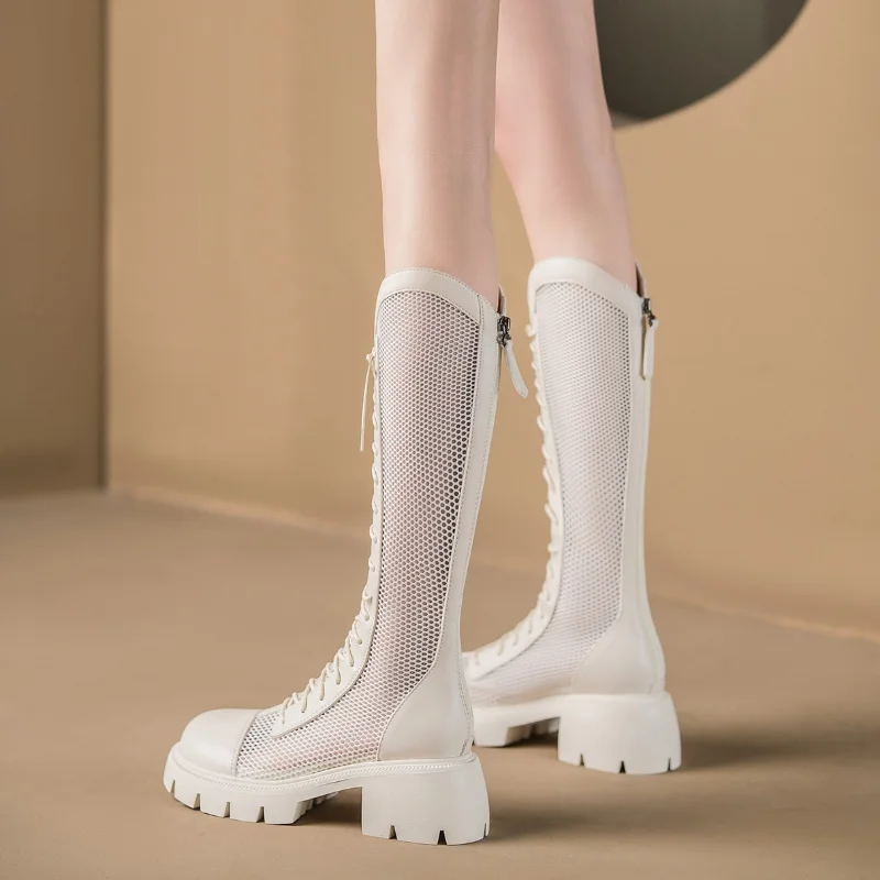 Women Summer Knee-high Mesh Hi - Knee High Sock Women recensie en prijs
