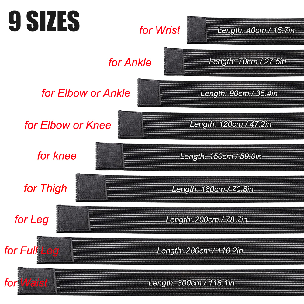 1PCS 40-300cm Compression Band - Compression Sleeve Calf recensie en prijs