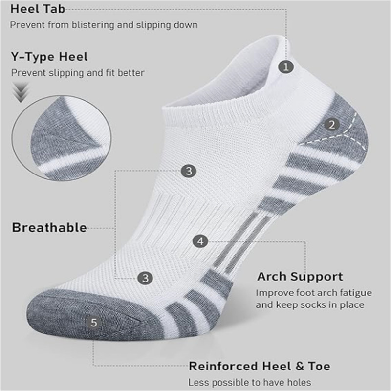 6/24 Pairs Cushioned Breathabl - Athletic Sock Cushion recensie en prijs