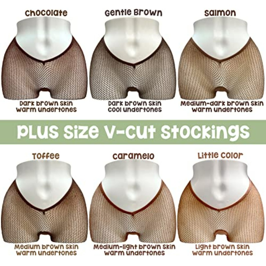 V-Cut Skintone Gold Glitter Fi - Fishnet Stocking Women recensie en prijs