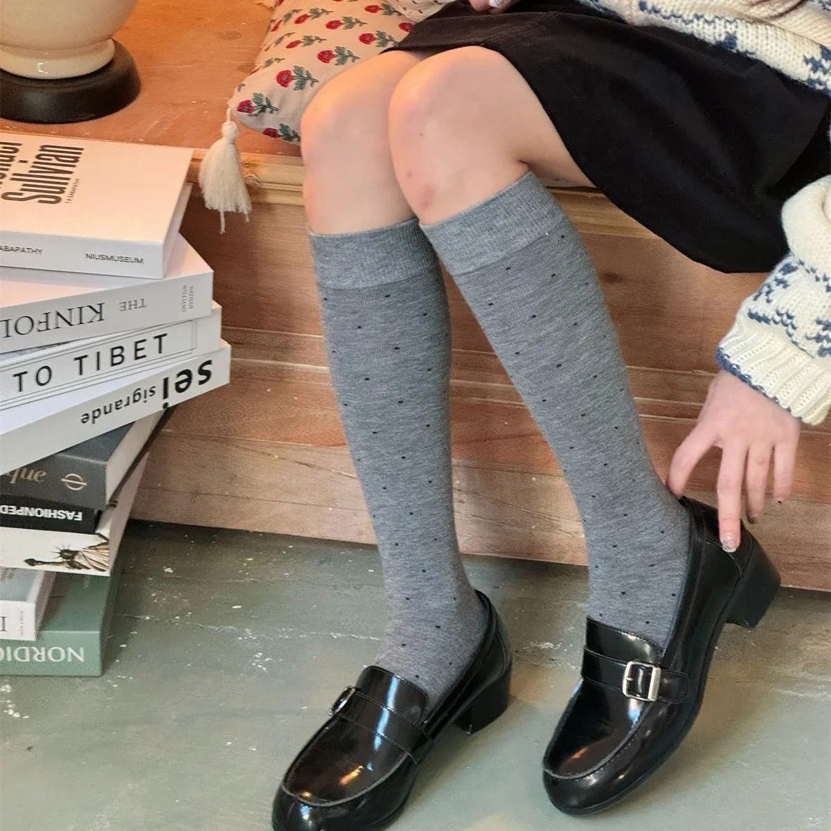 SP&CITY Winter Sweet Polka Dot - Silk Sock Bamboo recensie en prijs