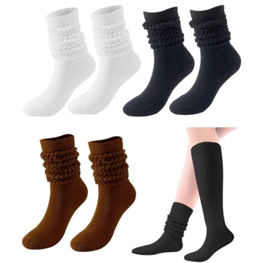 PLULON Slouchy Socks for Women - Boot Sock Slouchy recensie en prijs