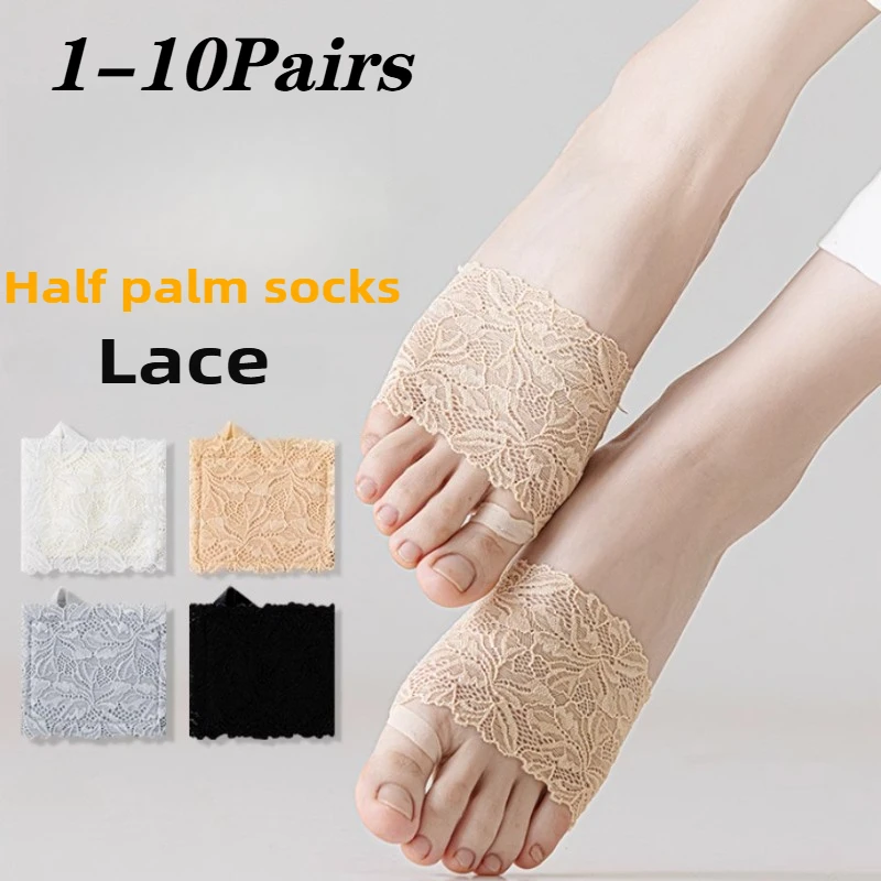 1-10Pairs Women Lace Loafer So - Invisibility Sock Loafer recensie en prijs