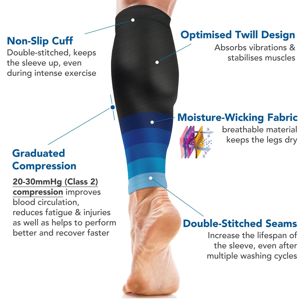 1Pair Calf Compression Sleeve  - Compression Sleeve Calf recensie en prijs