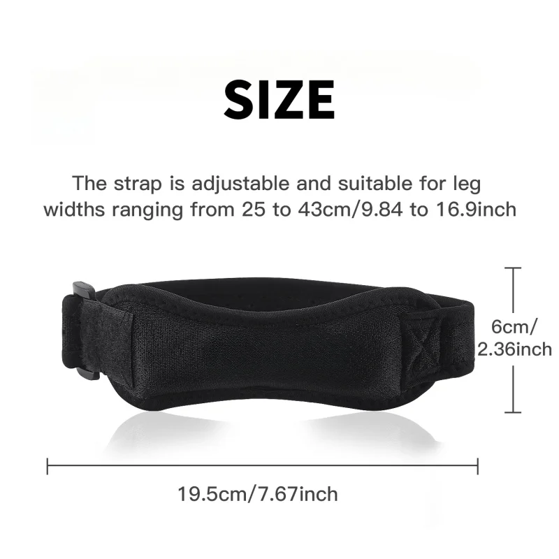 1PCS  Knee Patellar Tendon Kne - Compression Sleeve Calf recensie en prijs