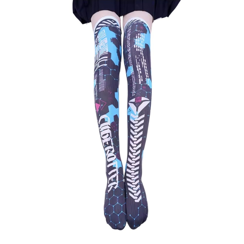 Anime Game Robot AI Mech Stock - Knee High Sock Women recensie en prijs