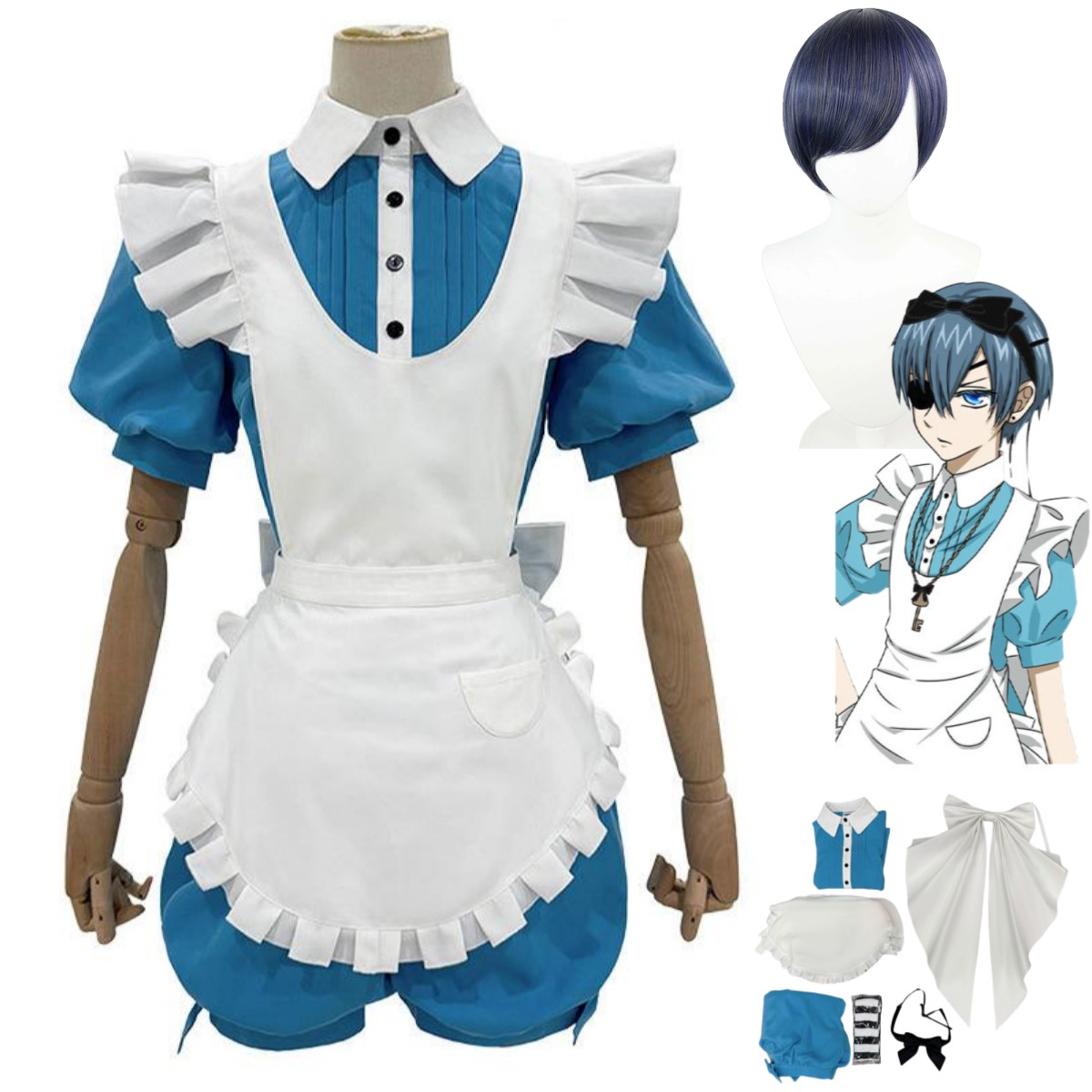 Anime Ciel Phantomhive Smile C - Dress Sock Men recensie en prijs