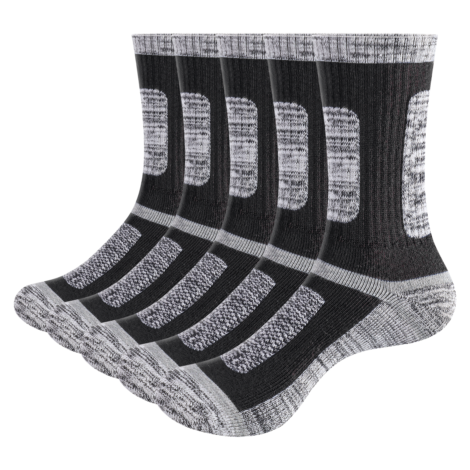 YUEDGE Mens Moisture Wicking C - Cotton Crew Sock Pack recensie en prijs