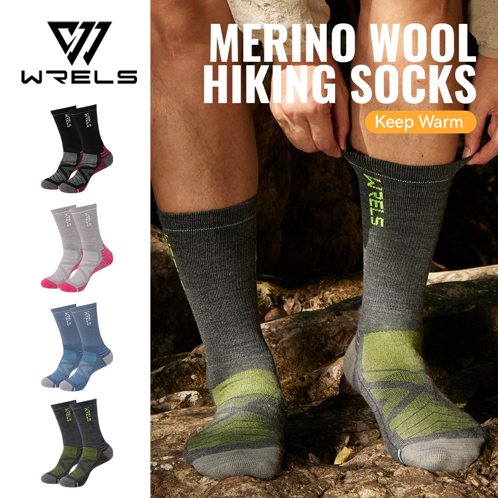 WRELS 1/2/3 Merino Wool Socks  - Wool Hiking Sock recensie en prijs
