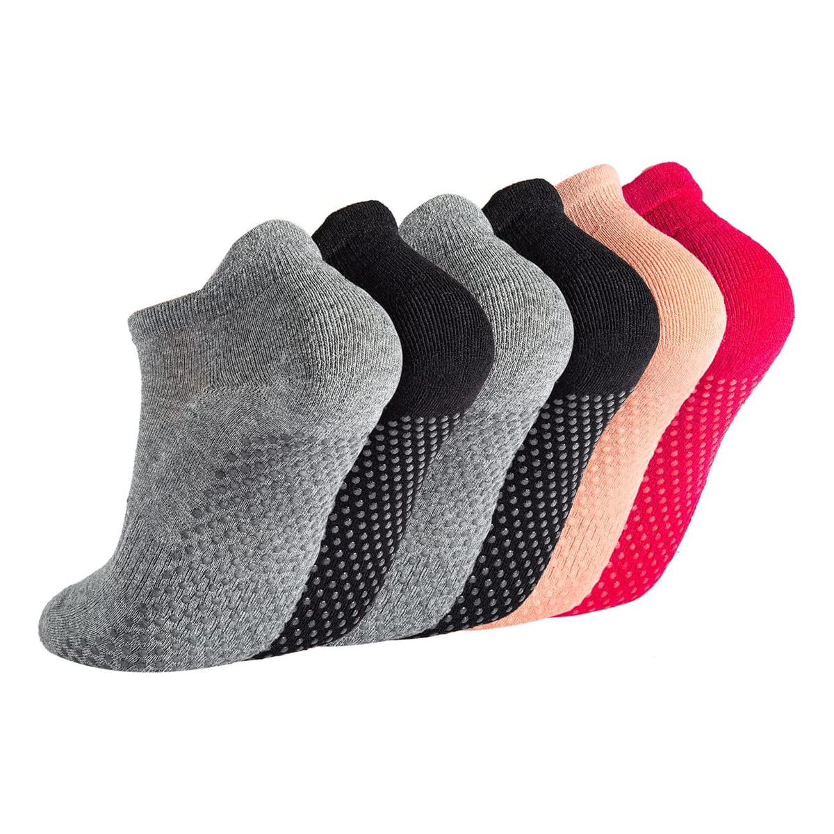 6 Pairs Yoga Socks for Women P - Grip Sock Yoga recensie en prijs