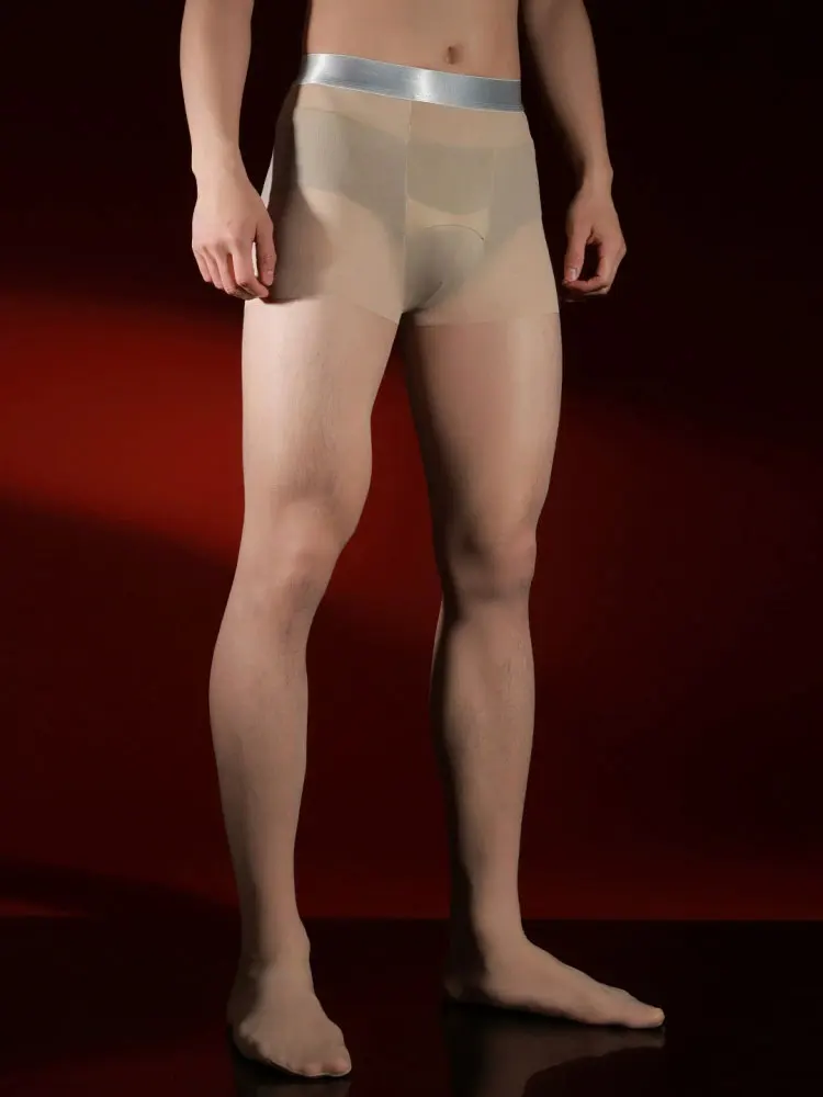 Sexy Men Traceless Silver Wais - Tights Pantyhose Sheer recensie en prijs