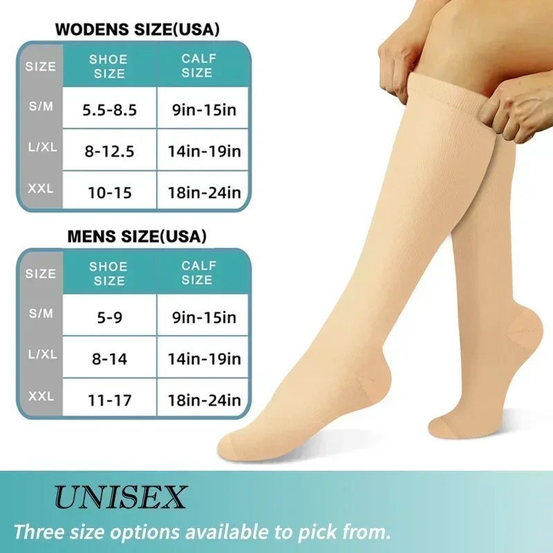 1 Pair Women's & Men's Compres - Compression Sleeve Calf recensie en prijs