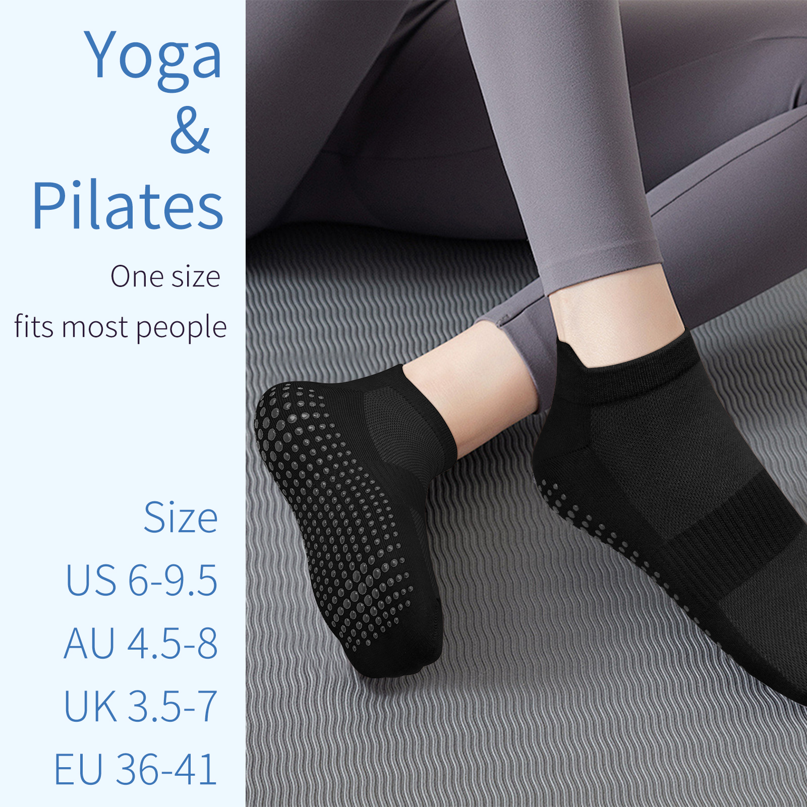 3 Pairs Yoga Socks Women Cotto - Grip Sock Yoga recensie en prijs