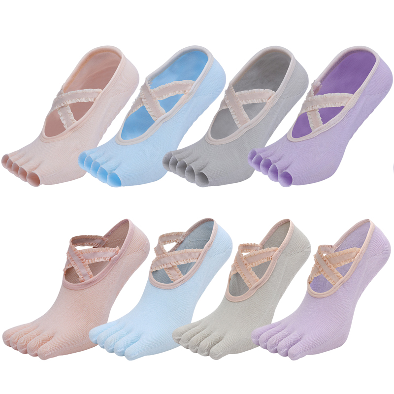 Five Finger Yoga Socks Lace Cr - Toe Sock Split recensie en prijs