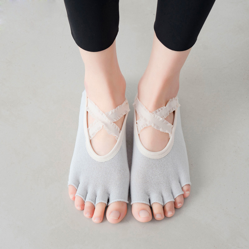 Five Finger Yoga Socks Lace Cr - Toe Sock Split recensie en prijs