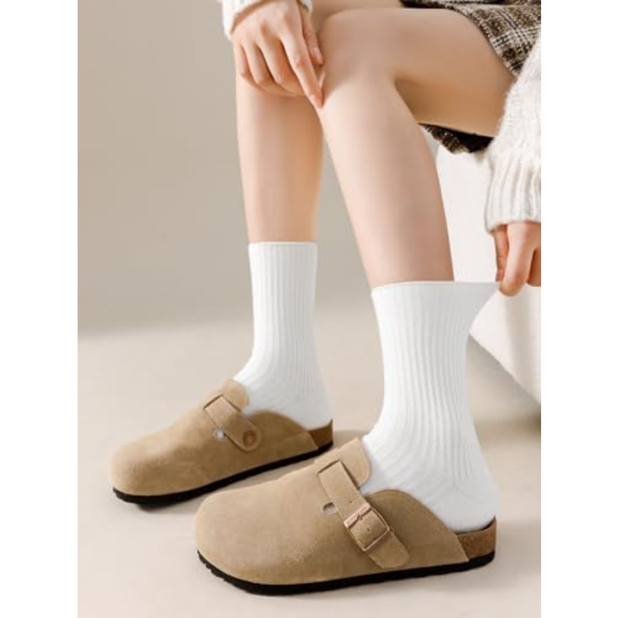 DOKUTOKU Womens Crew Socks Siz - Cotton Crew Sock Pack recensie en prijs