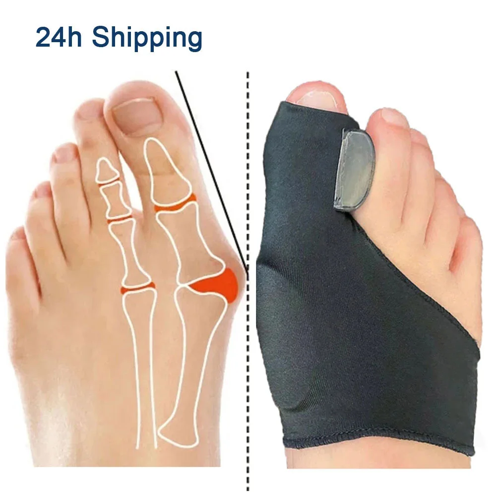2Pcs Toe Separator Hallux Valg - Ankle Brace Sock recensie en prijs