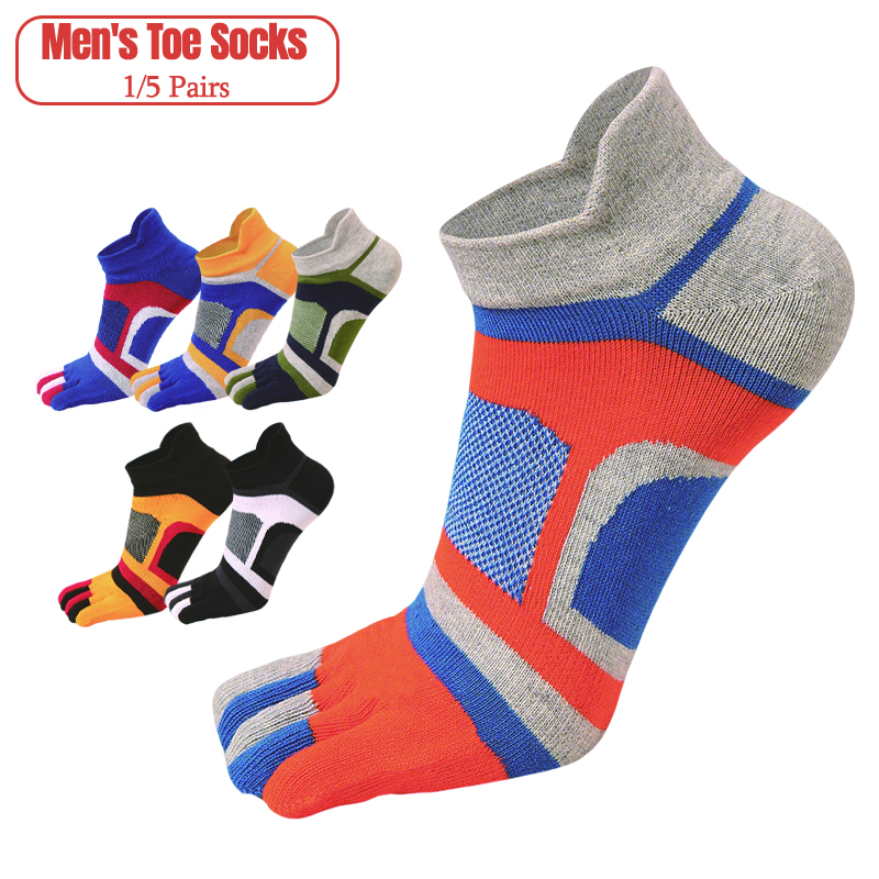 1/5 Pairs  Men’s Five-Toe Athl - Ankle Sock Low Cut recensie en prijs