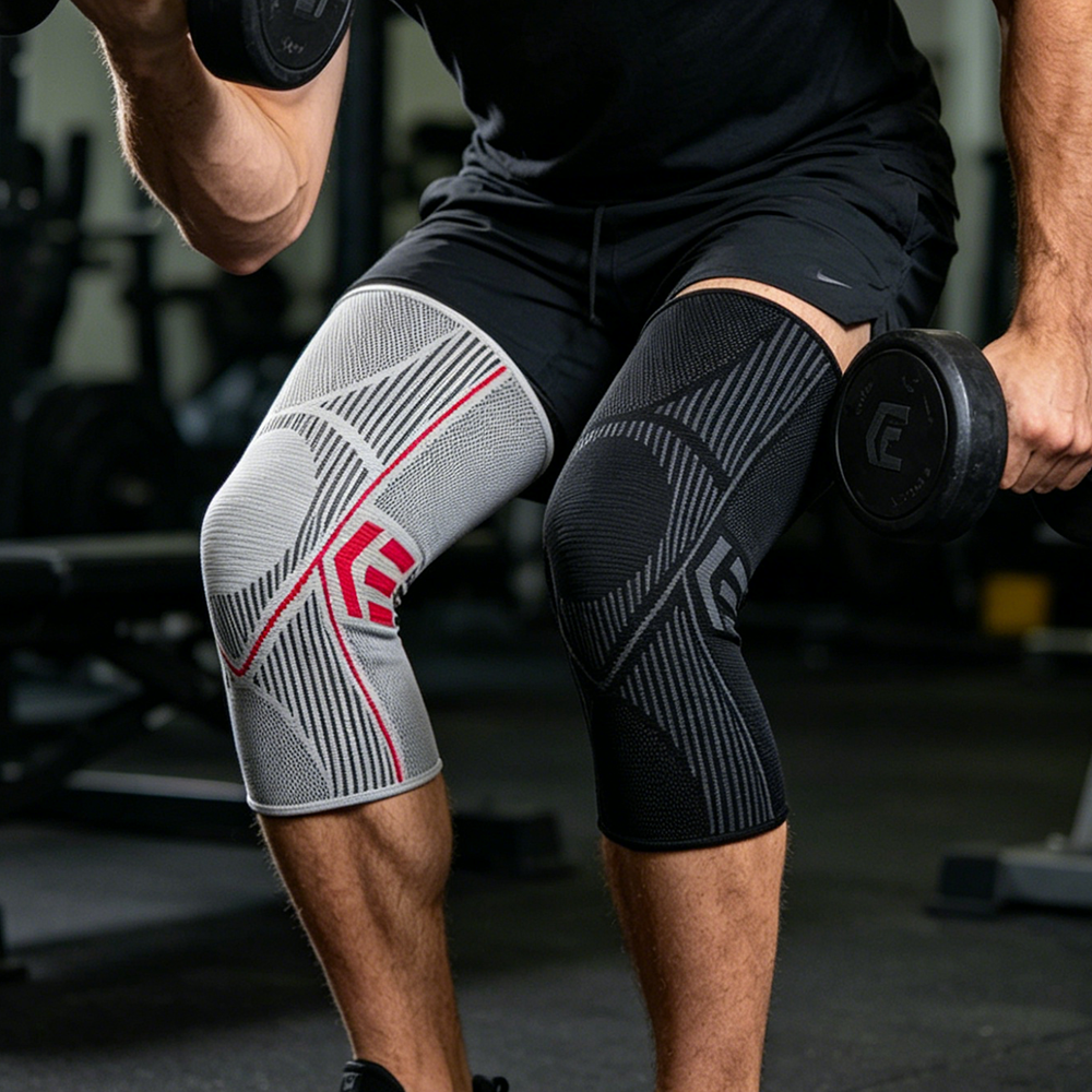 Anti Slip Silicone Knee Brace, - Compression Sleeve Calf recensie en prijs